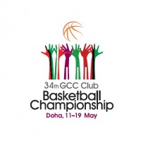 شعار البطولة الخليجية ال 34 لكرة السلة 