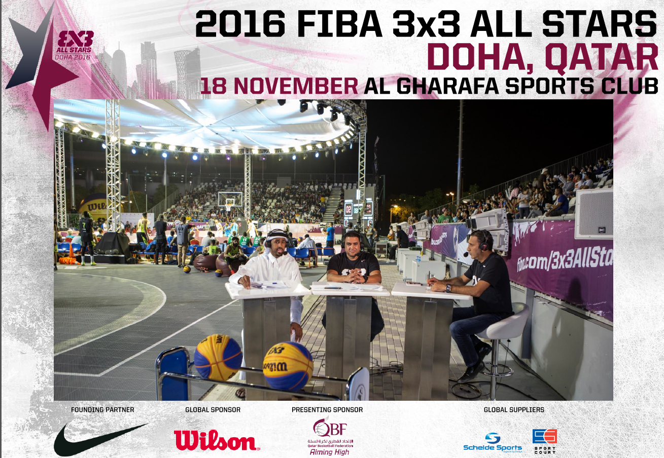 تقرير ما بعد الحدث – FIBA 3×3 All Stars الدوحة 2016